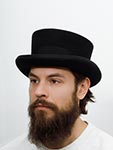 Шляпа STETSON арт. 2998108 TOP HAT WOOLFELT (черный)